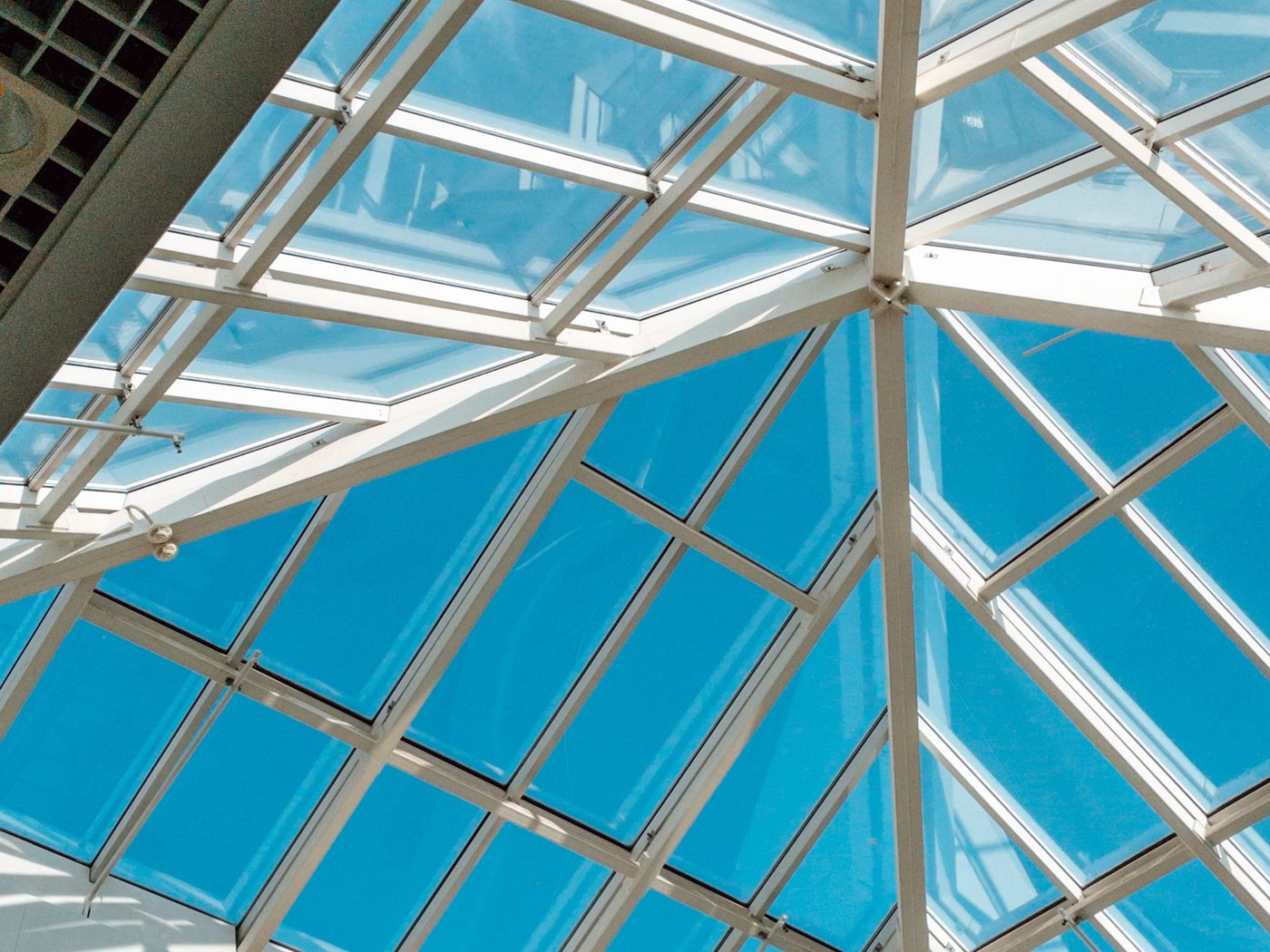 Aluminium roof lantern installation on a rear extension in a Birmingham terrace